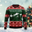 Time Plan For Christmas Ugly Christmas Sweater, Time Plan For Christmas 3D All Over Printed Sweater