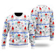 Funny Santa Is Coming Ugly Christmas Sweater, Funny Santa Is Coming 3D All Over Printed Sweater