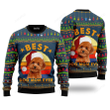Best Poodle Dog Mom Ever Ugly Christmas Sweater, Best Poodle Dog Mom Ever 3D All Over Printed Sweater