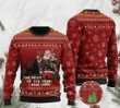 Deer Hunter And Santa Claus The Rest Of The Year I Wear Camo Ugly Christmas Sweater, Deer Hunter And Santa Claus 3D All Over Printed Sweater