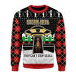 Alien Ugly Christmas Sweater, Alien 3D All Over Printed Sweater
