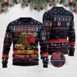 Bigfoot Squats Ching Ugly Christmas Sweater, Bigfoot Squats Ching 3D All Over Printed Sweater