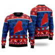 Sweet Home Maine Ugly Christmas Sweater, Sweet Home Maine 3D All Over Printed Sweater