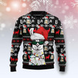 Funny Llama Christmas Light Ugly Christmas Sweater, Funny Llama Christmas Light 3D All Over Printed Sweater