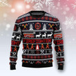 Firefighter Ugly Christmas Sweater, Firefighter 3D All Over Printed Sweater