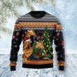 Giraffe Love Christmas Ugly Christmas Sweater, Giraffe Love Christmas 3D All Over Printed Sweater