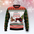 Farm Best Memories Ugly Christmas Sweater, Farm Best Memories 3D All Over Printed Sweater
