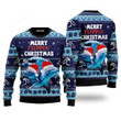 Dolphin Flippin' Christmas Ugly Christmas Sweater, Dolphin Flippin' Christmas 3D All Over Printed Sweater