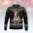 Siberian Husky Show Up Ugly Christmas Sweater, Siberian Husky Show Up 3D All Over Printed Sweater