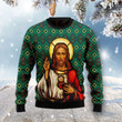 Jesus Ugly Christmas Sweater, Jesus 3D All Over Printed Sweater