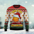 Basketball Ugly Christmas Sweater, Basketball 3D All Over Printed Sweater
