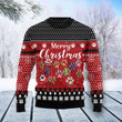 Dog Merry Christmas Ugly Christmas Sweater, Dog Merry Christmas 3D All Over Printed Sweater