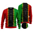 African Ugly Christmas Sweater, African 3D All Over Printed Sweater