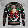Boxer Dog Xmas Ball Ugly Christmas Sweater, Boxer Dog Xmas Ball 3D All Over Printed Sweater
