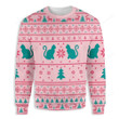 Cats Love Christmas Ugly Christmas Sweater, Cats Love Christmas 3D All Over Printed Sweater