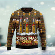 Spirit Beer Ugly Christmas Sweater, Spirit Beer 3D All Over Printed Sweater
