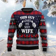 This Guy Loves His Sexy Wife Ugly Christmas Sweater, This Guy Loves His Sexy Wife 3D All Over Printed Sweater