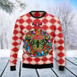 Butterfly Wreath Ugly Christmas Sweater, Butterfly Wreath 3D All Over Printed Sweater
