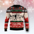 Hiking Ugly Christmas Sweater, Hiking 3D All Over Printed Sweater