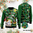 Ho Ho Ho Cow Christmas Tree Ugly Christmas Sweater, Ho Ho Ho Cow Christmas Tree 3D All Over Printed Sweater