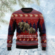 Elephant And Into The Forest Ugly Christmas Sweater, Elephant And Into The Forest 3D All Over Printed Sweater