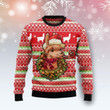 Llama Loves Ugly Christmas Sweater, Llama Loves 3D All Over Printed Sweater
