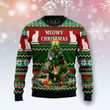 Cat Meowy Ugly Christmas Sweater, Cat Meowy 3D All Over Printed Sweater
