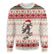 American Bulldog Scratch Ugly Christmas Sweater, American Bulldog Scratch 3D All Over Printed Sweater