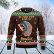 Owl Beautiful Ugly Christmas Sweater, Owl Beautiful 3D All Over Printed Sweater