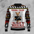 Chihuahua Personal Stalker Ugly Christmas Sweater, Chihuahua Personal Stalker 3D All Over Printed Sweater