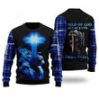 A Child Of God A Man Of Faith Ugly Christmas Sweater, A Child Of God A Man Of Faith 3D All Over Printed Sweater