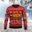 Dear Santa The Whisky Made Me Do It Ugly Christmas Sweater, Dear Santa The Whisky Made Me Do It 3D All Over Printed Sweater