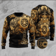 Viking Ugly Christmas Sweater, Viking 3D All Over Printed Sweater