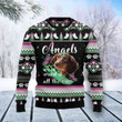 Dachshund Angel Ugly Christmas Sweater, Dachshund Angel 3D All Over Printed Sweater