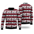 Reindeer And Beer On Buffalo Plaid Pattern Ugly Christmas Sweater, Reindeer And Beer On Buffalo Plaid Pattern 3D All Over Printed Sweater