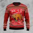 Sloth Wake Me Up When It's Christmas Ugly Christmas Sweater, Sloth Wake Me Up When It's Christmas 3D All Over Printed Sweater