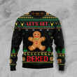 Bake Cakes Let's Get Baked Ugly Christmas Sweater, Bake Cakes Let's Get Baked 3D All Over Printed Sweater