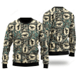 Horse Racing Native Ugly Christmas Sweater, Horse Racing Native 3D All Over Printed Sweater