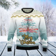 Dragonfly Color Ugly Christmas Sweater, Dragonfly Color 3D All Over Printed Sweater