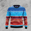 Dolphin Lover Ugly Christmas Sweater, Dolphin Lover 3D All Over Printed Sweater