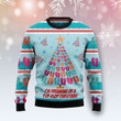 Flip Flops Christmas Tree Ugly Christmas Sweater, Flip Flops Christmas Tree 3D All Over Printed Sweater