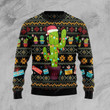 Cactus Xmas Ugly Christmas Sweater, Cactus Xmas 3D All Over Printed Sweater