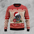 Christmas Dachshund Dog Ugly Christmas Sweater, Christmas Dachshund Dog 3D All Over Printed Sweater