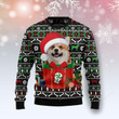 Funny Dog In The Gift Box Ugly Christmas Sweater, Funny Dog In The Gift Box 3D All Over Printed Sweater
