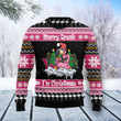 Flamingo Drunk Ugly Christmas Sweater, Flamingo Drunk 3D All Over Printed Sweater