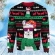 Llama Ugly Christmas Sweater, Llama 3D All Over Printed Sweater