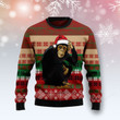 Chimpanzee Ugly Christmas Sweater, Chimpanzee 3D All Over Printed Sweater