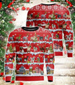 Goat Ugly Christmas Sweater, Goat 3D All Over Printed Sweater