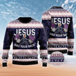 Jesus Has Your Back Jiu Jitsu Ugly Christmas Sweater, Jesus Has Your Back Jiu Jitsu 3D All Over Printed Sweater