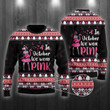 In Octorber We Wear Pink Flamingo Ugly Christmas Sweater, In Octorber We Wear Pink Flamingo 3D All Over Printed Sweater